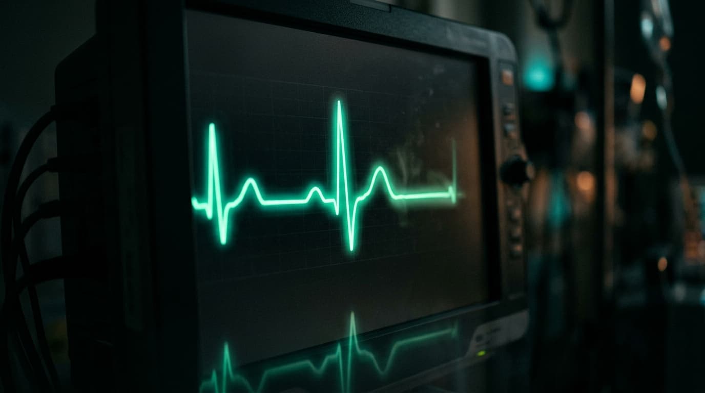 ECG heartbeat monitor